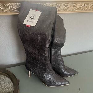 Cider Women's Black/dark brown Boots